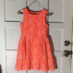 GB GIRLS FLORAL LACE FORMAL DRESS